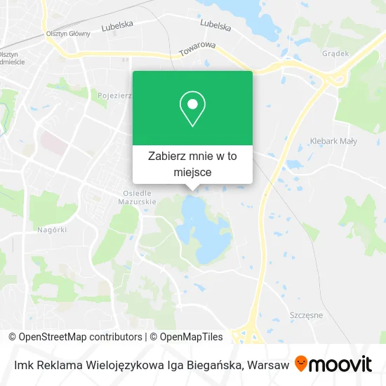 Mapa Imk Reklama Wielojęzykowa Iga Biegańska