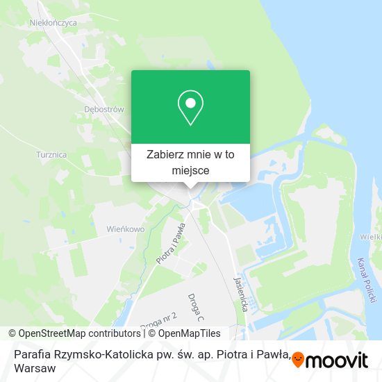 Mapa Parafia Rzymsko-Katolicka pw. św. ap. Piotra i Pawła