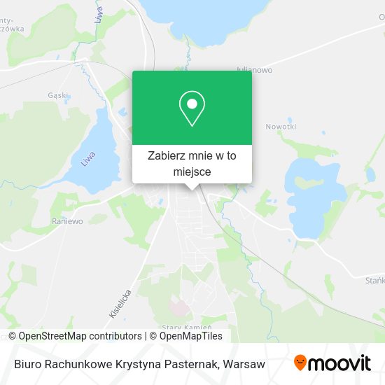 Mapa Biuro Rachunkowe Krystyna Pasternak