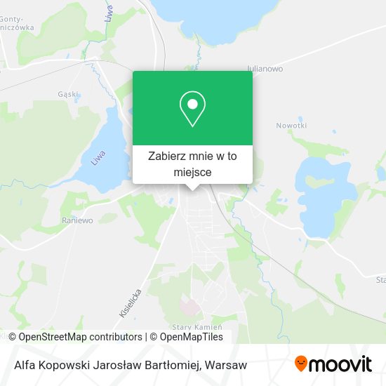 Mapa Alfa Kopowski Jarosław Bartłomiej