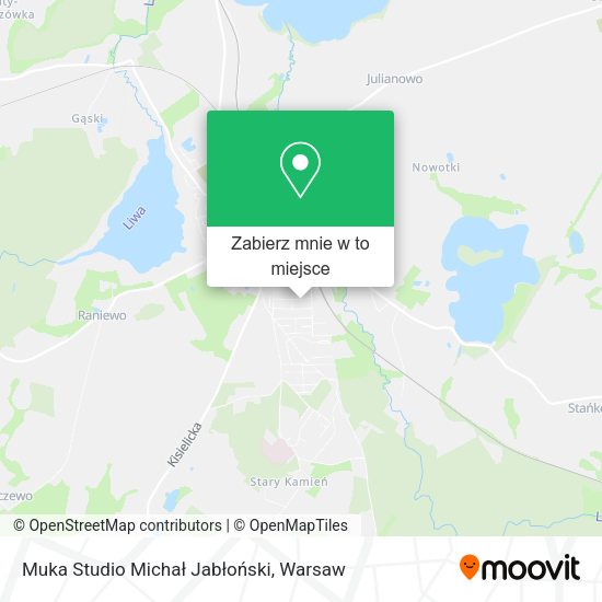 Mapa Muka Studio Michał Jabłoński