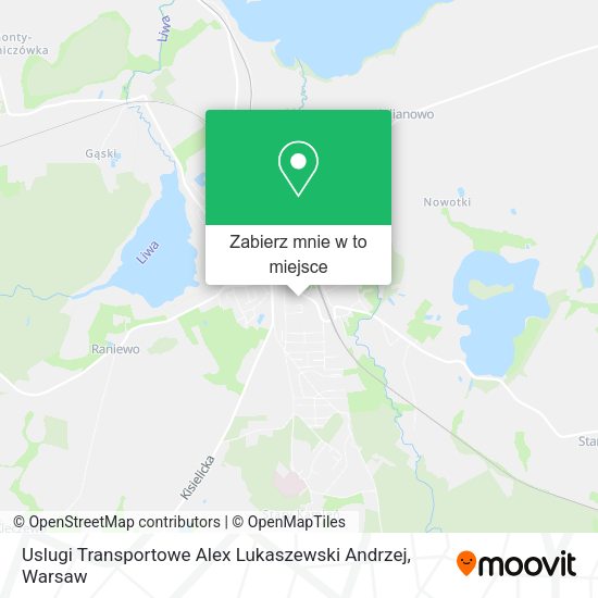 Mapa Uslugi Transportowe Alex Lukaszewski Andrzej