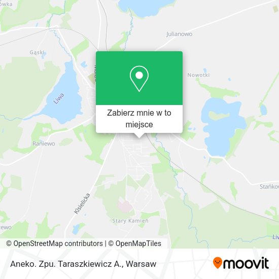 Mapa Aneko. Zpu. Taraszkiewicz A.