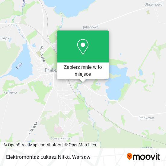 Mapa Elektromontaż Łukasz Nitka