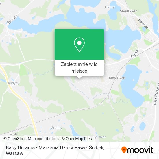 Mapa Baby Dreams - Marzenia Dzieci Paweł Ścibek