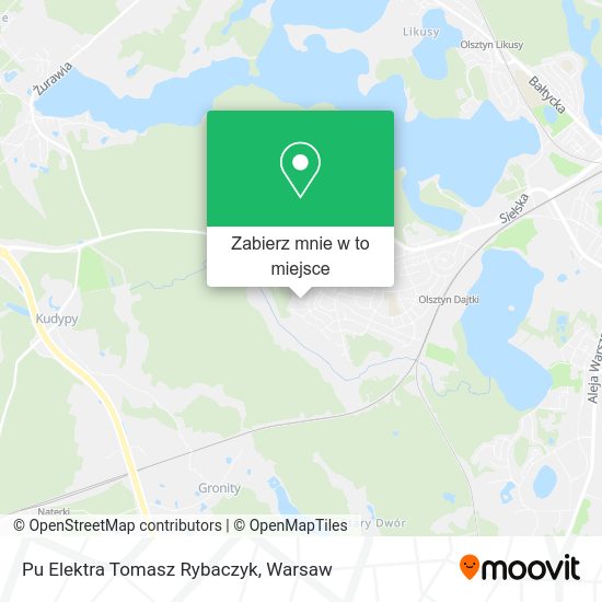 Mapa Pu Elektra Tomasz Rybaczyk