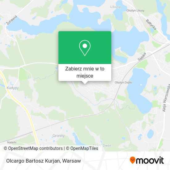 Mapa Olcargo Bartosz Kurjan