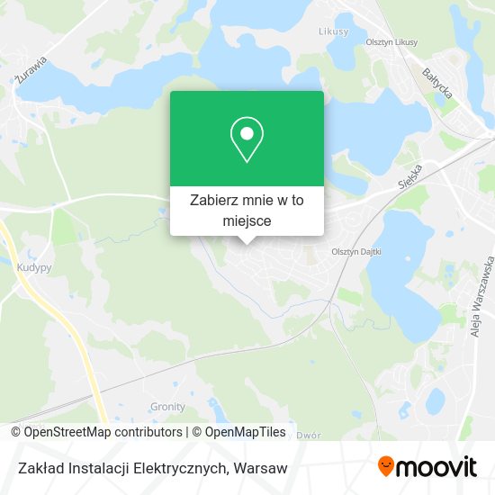 Mapa Zakład Instalacji Elektrycznych