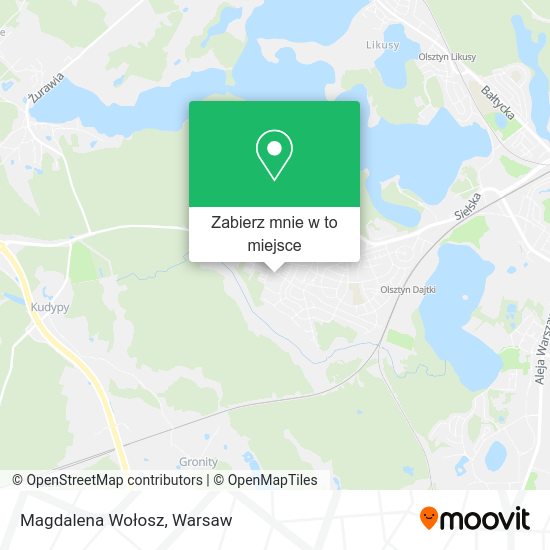 Mapa Magdalena Wołosz