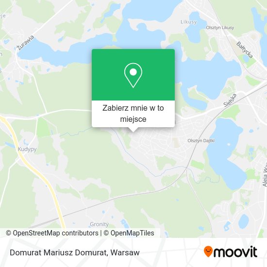 Mapa Domurat Mariusz Domurat