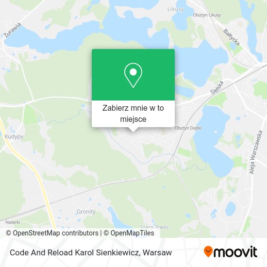 Mapa Code And Reload Karol Sienkiewicz