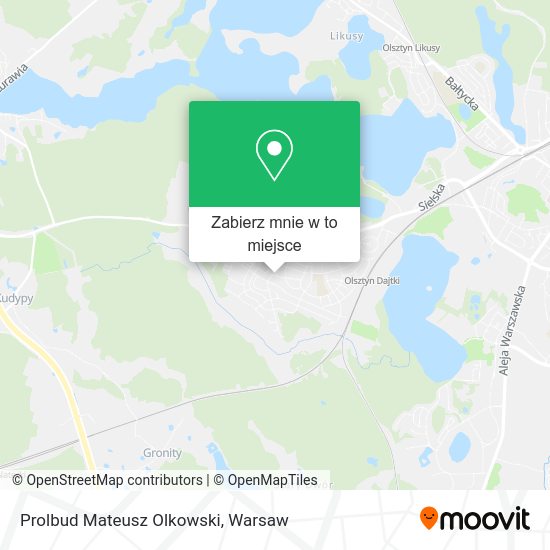 Mapa Prolbud Mateusz Olkowski