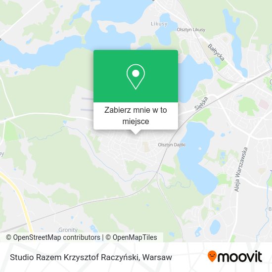 Mapa Studio Razem Krzysztof Raczyński