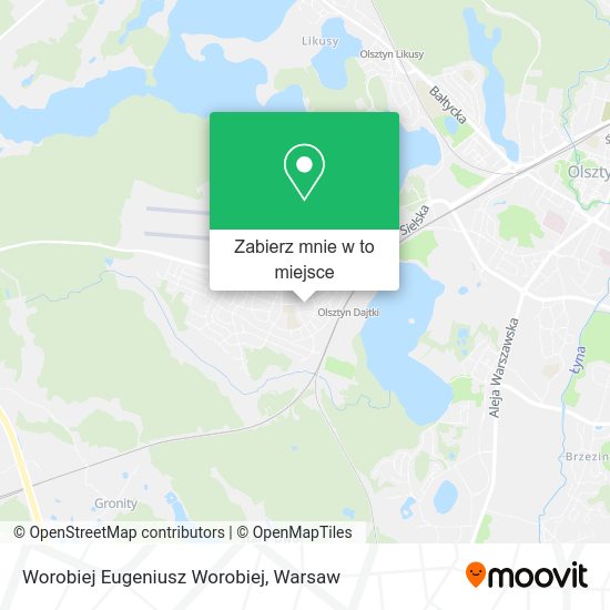 Mapa Worobiej Eugeniusz Worobiej