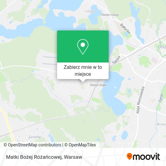 Mapa Matki Bożej Różańcowej