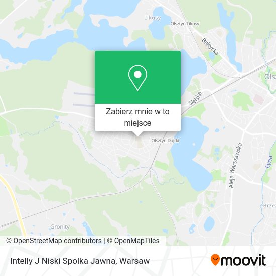 Mapa Intelly J Niski Spolka Jawna