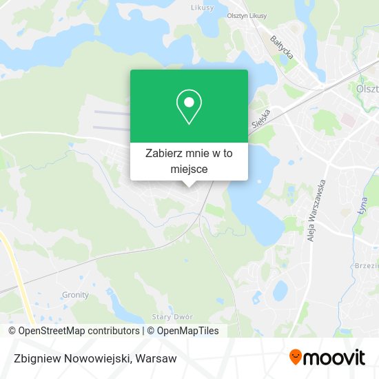 Mapa Zbigniew Nowowiejski