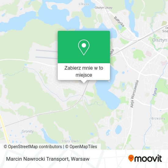 Mapa Marcin Nawrocki Transport