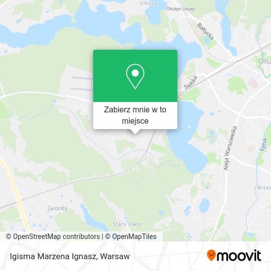 Mapa Igisma Marzena Ignasz