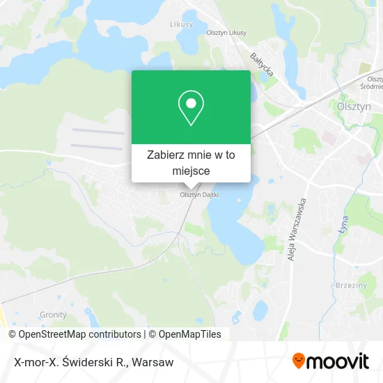 Mapa X-mor-X. Świderski R.