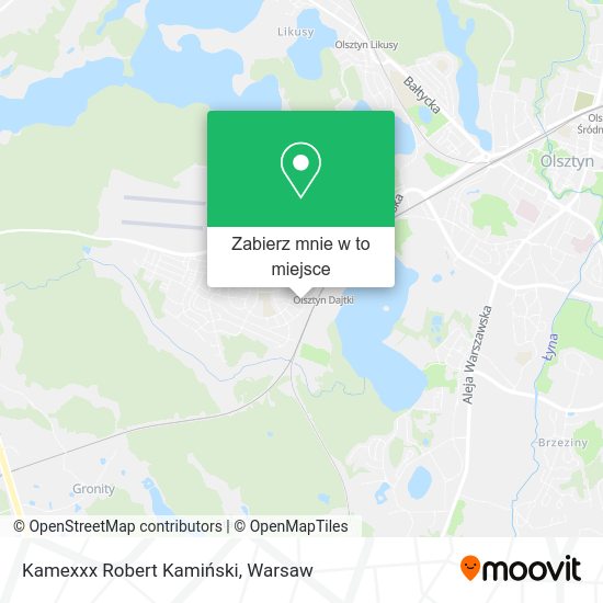 Mapa Kamexxx Robert Kamiński