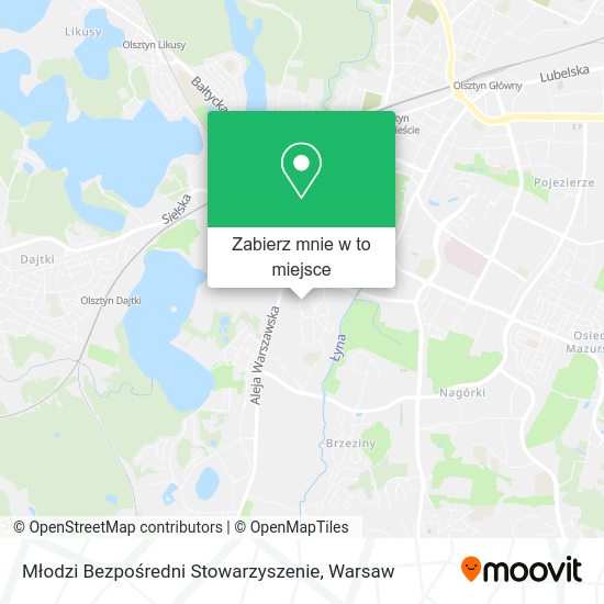 Mapa Młodzi Bezpośredni Stowarzyszenie