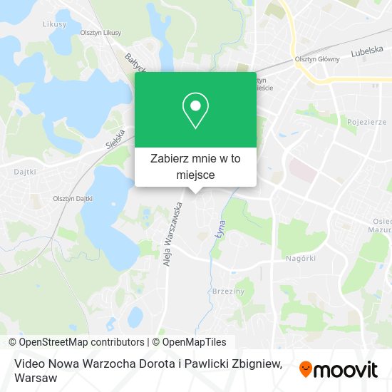 Mapa Video Nowa Warzocha Dorota i Pawlicki Zbigniew