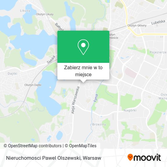 Mapa Nieruchomosci Pawel Olszewski