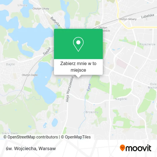 Mapa św. Wojciecha