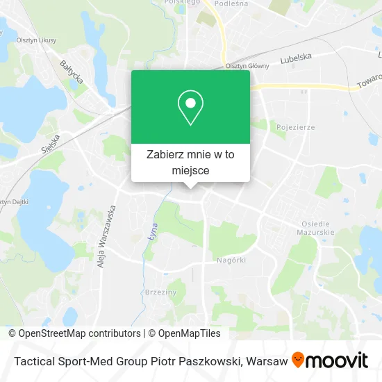 Mapa Tactical Sport-Med Group Piotr Paszkowski