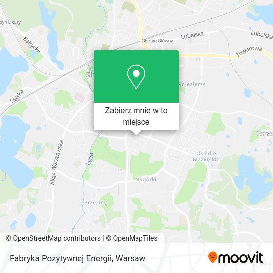 Mapa Fabryka Pozytywnej Energii