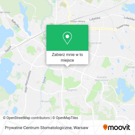 Mapa Prywatne Centrum Stomatologiczne