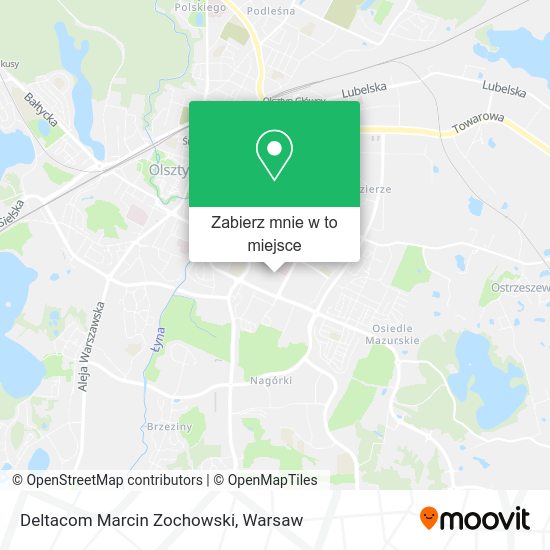 Mapa Deltacom Marcin Zochowski