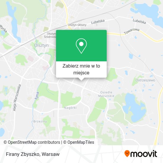 Mapa Firany Zbyszko