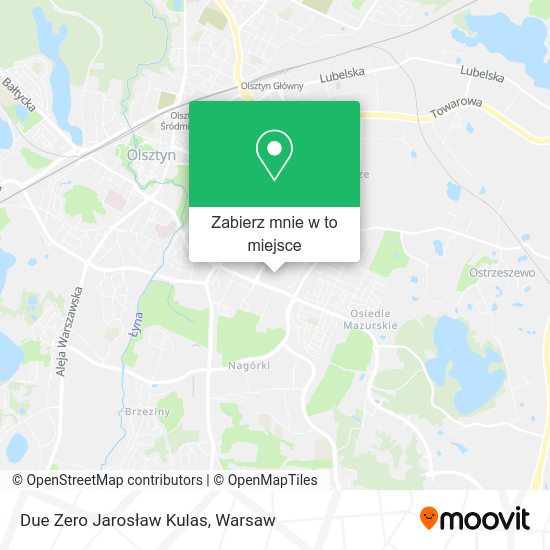 Mapa Due Zero Jarosław Kulas