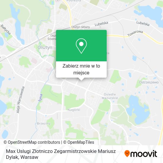 Mapa Max Uslugi Zlotniczo Zegarmistrzowskie Mariusz Dylak