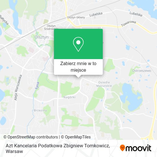 Mapa Azt Kancelaria Podatkowa Zbigniew Tomkowicz