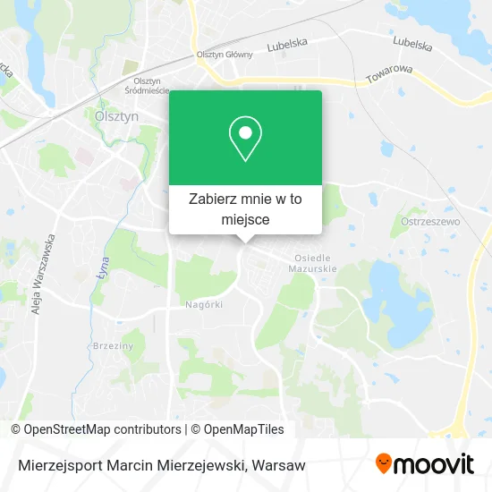Mapa Mierzejsport Marcin Mierzejewski