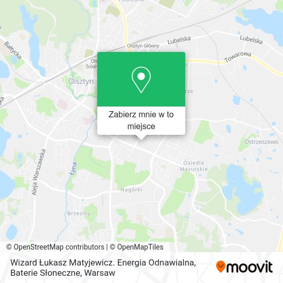 Mapa Wizard Łukasz Matyjewicz. Energia Odnawialna, Baterie Słoneczne