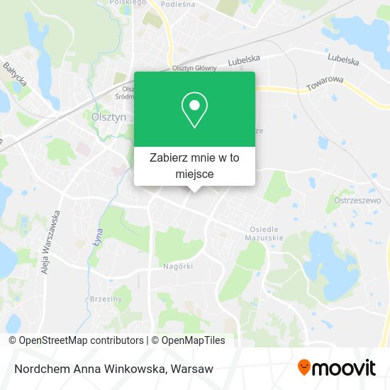 Mapa Nordchem Anna Winkowska