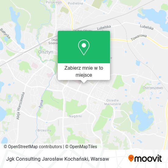 Mapa Jgk Consulting Jarosław Kochański