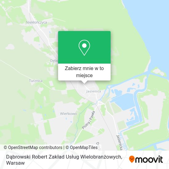 Mapa Dąbrowski Robert Zakład Usług Wielobranżowych