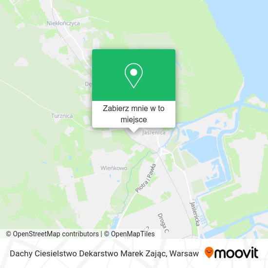 Mapa Dachy Ciesielstwo Dekarstwo Marek Zając