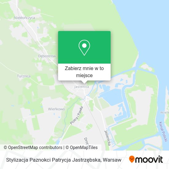 Mapa Stylizacja Paznokci Patrycja Jastrzębska