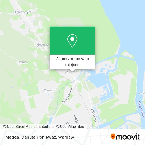 Mapa Magda. Danuta Ponieważ