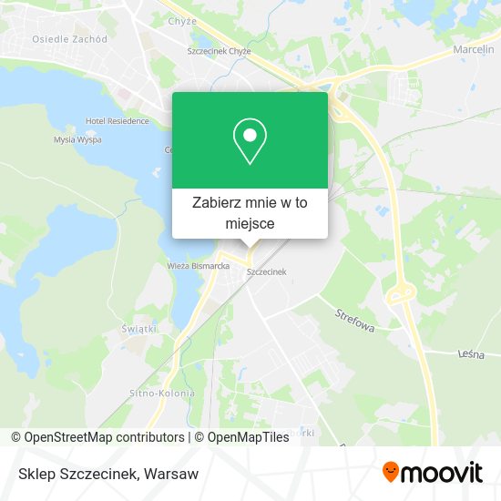 Mapa Sklep Szczecinek