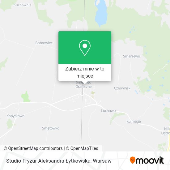 Mapa Studio Fryzur Aleksandra Łytkowska