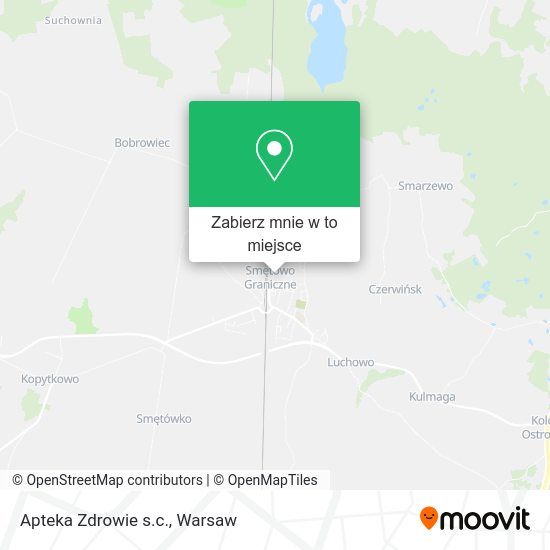 Mapa Apteka Zdrowie s.c.