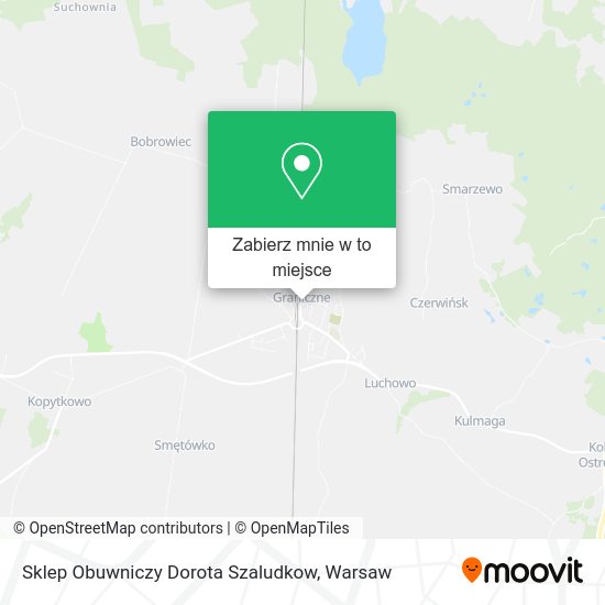 Mapa Sklep Obuwniczy Dorota Szaludkow