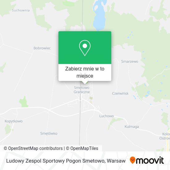 Mapa Ludowy Zespol Sportowy Pogon Smetowo